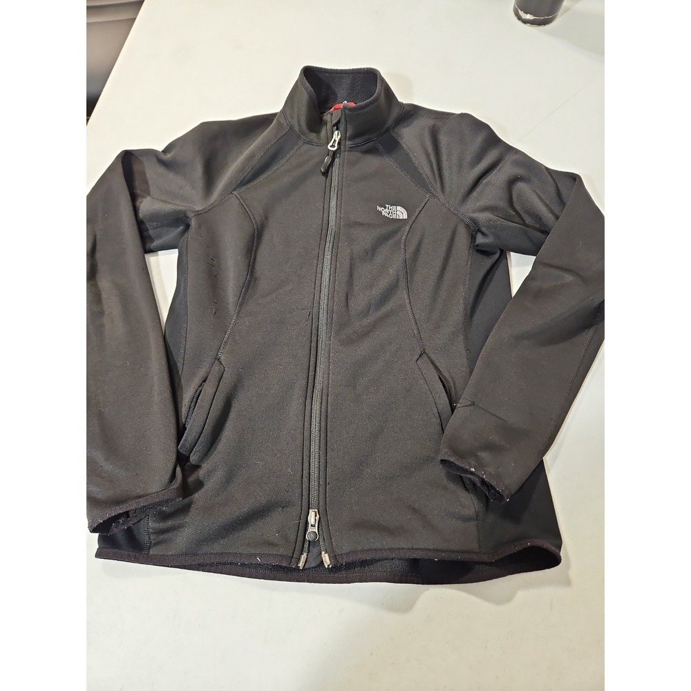The North Face Jacket Apex Bionic Womens Medium Black Full Zip 100% poly(A8